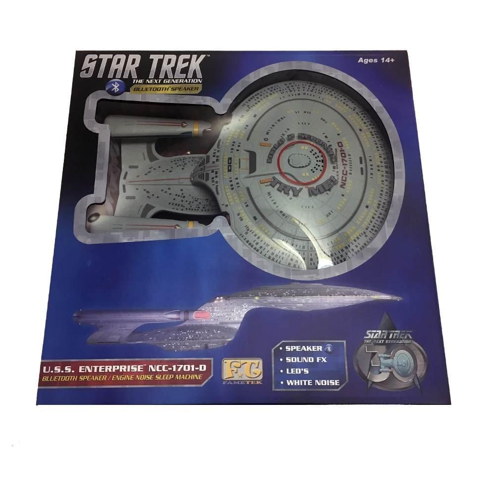 Star Trek TNG 12" USS Enterprise NCC-1701-D Bluetooth Speaker w/ LED's & SFX