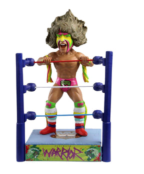 WWE Ultimate Warrior Ropes Moment 8 Inch Resin Bobblehead