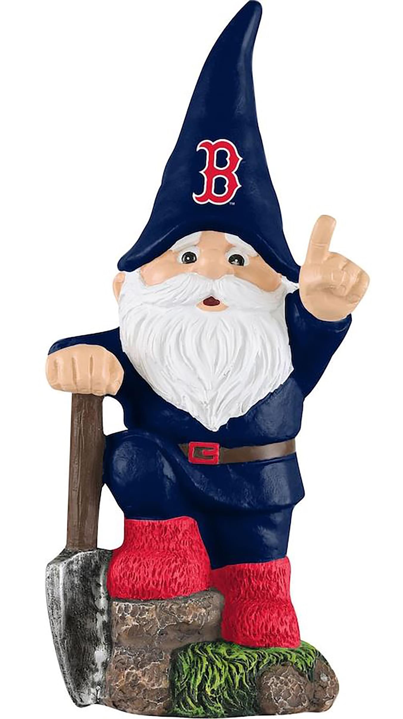 Boston Red Sox MLB 10.5 Inch Shovel Time Garden Gnome