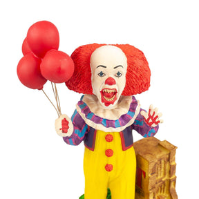 OFFICIAL Pennywise Bobble Head | Exclusive IT Collectible | 8" Resin Figure