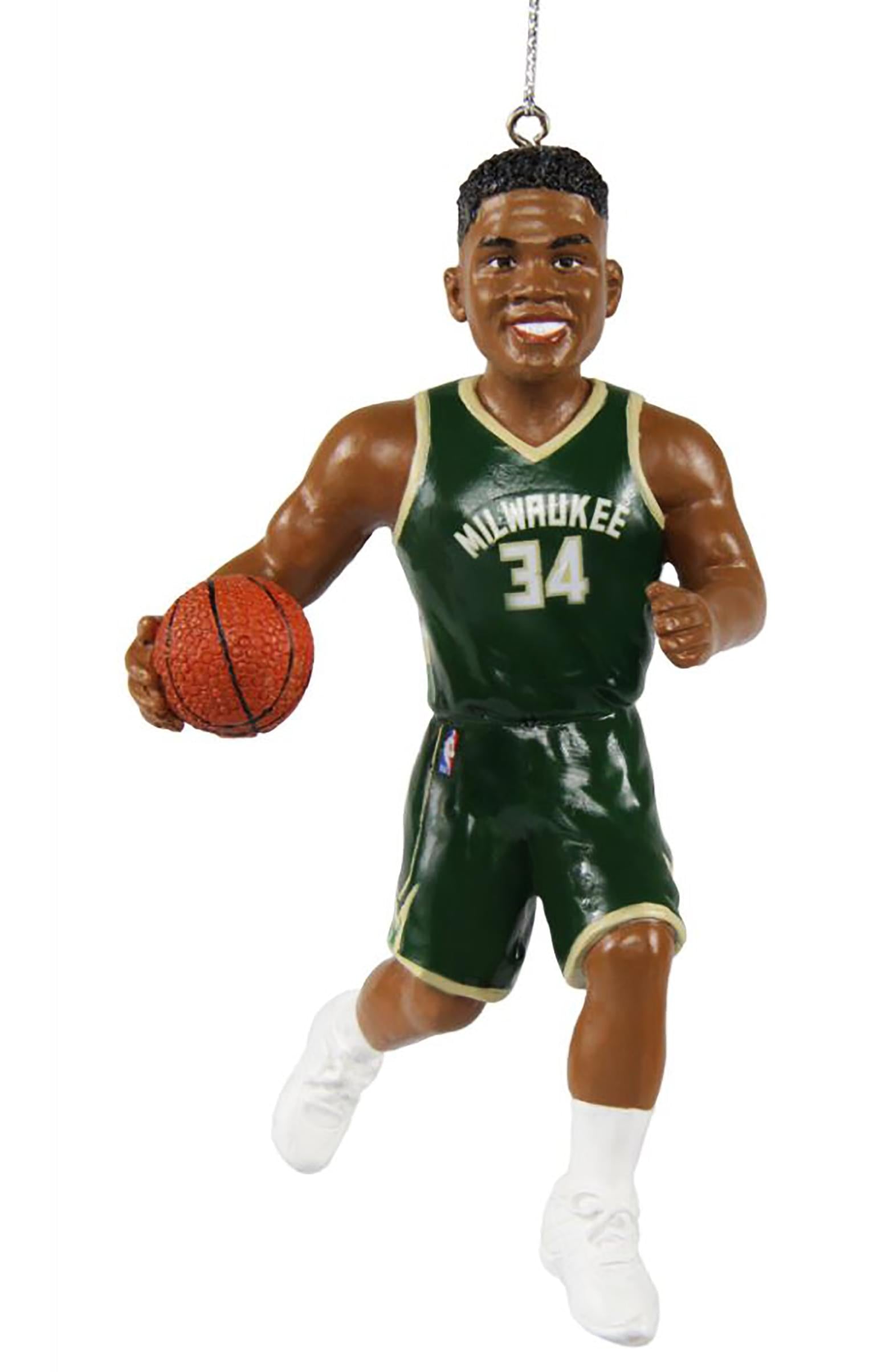 Milwaukee Bucks Giannis Antetokounmpo NBA Player Ornament