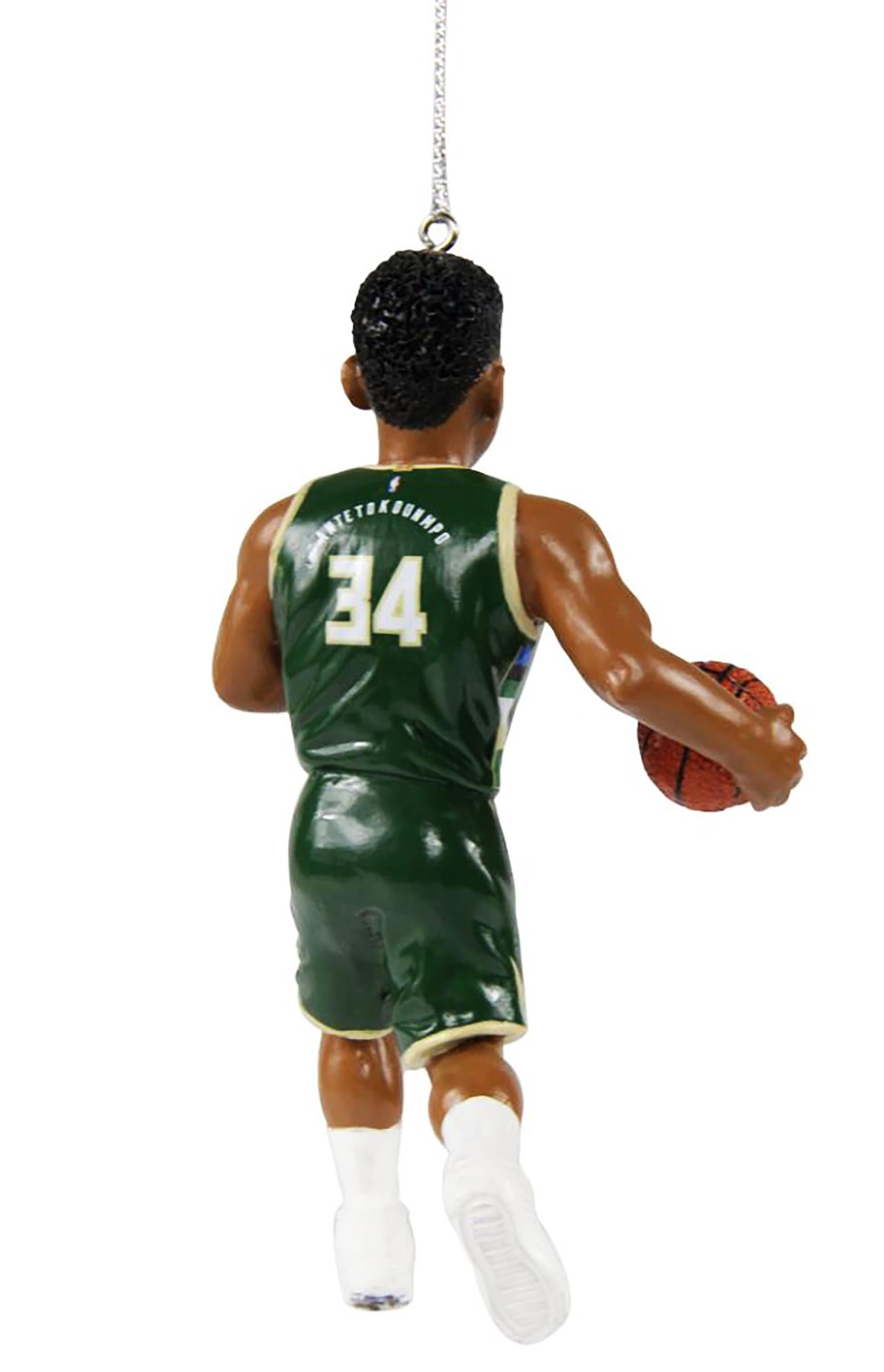 Milwaukee Bucks Giannis Antetokounmpo NBA Player Ornament