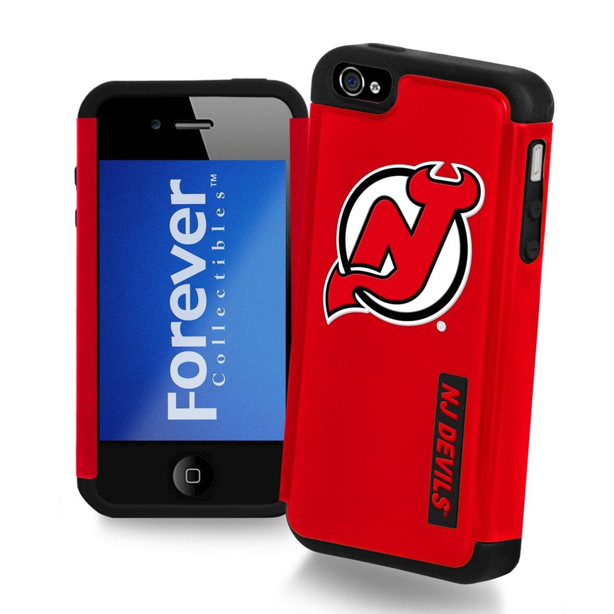 NHL New Jersey Devils Apple iPhone 4 Dual Hybrid Case