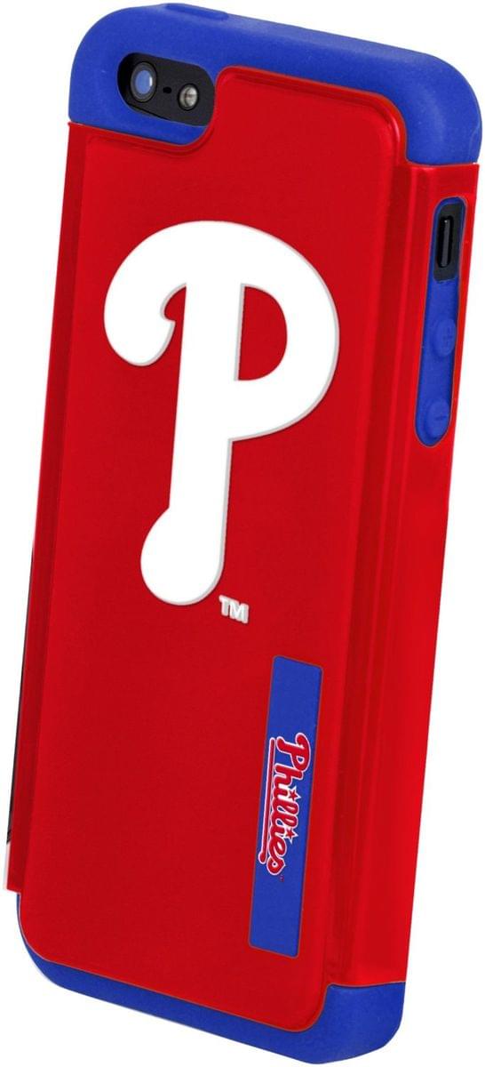 MLB Philadelphia Phillies Apple iPhone 5 Dual Hybrid 2-Piece Cover