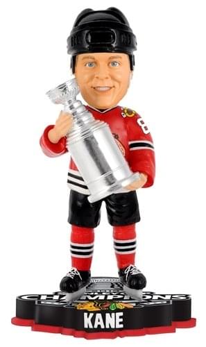 NHL Chicago Blackhawks Patrick Kane 2013 Stanley Cup Bobble Head