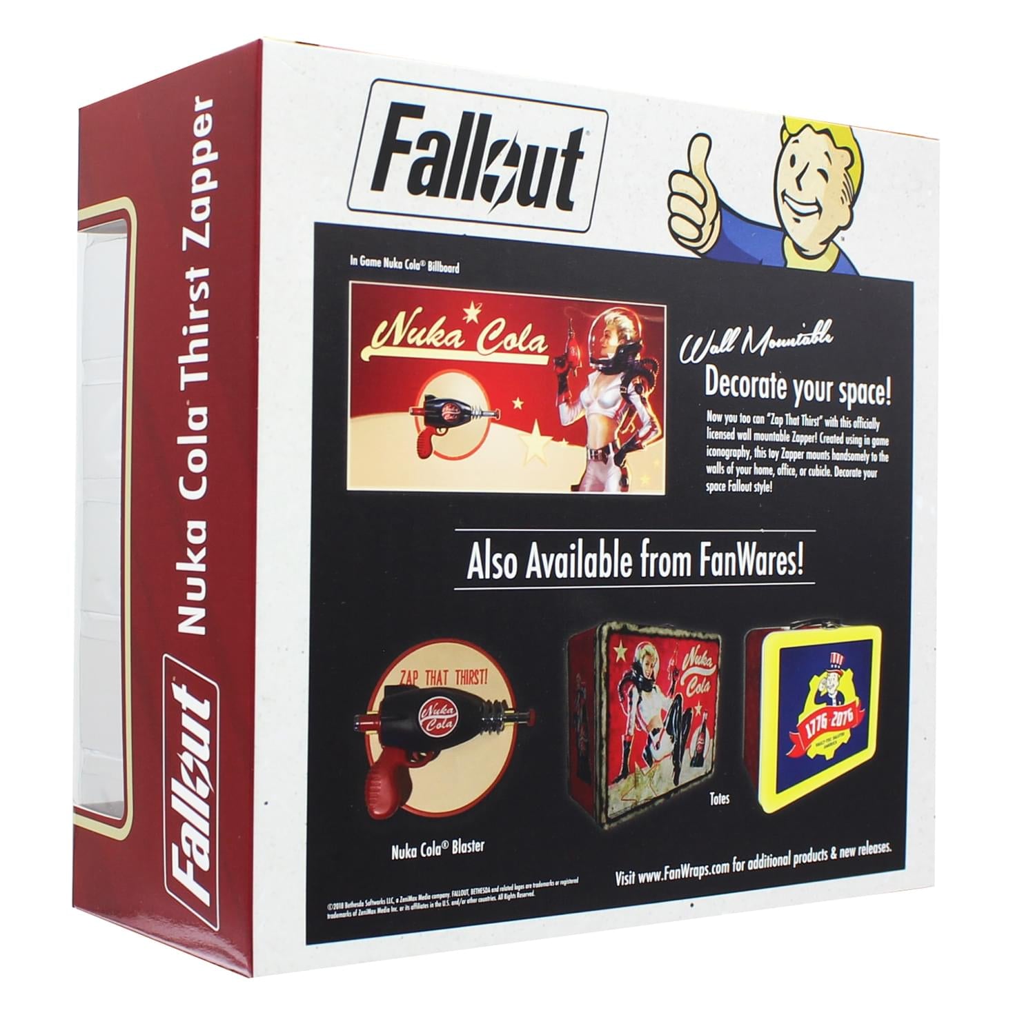 Fallout Nuka Cola Thirst Zapper Wall Armory Accessory