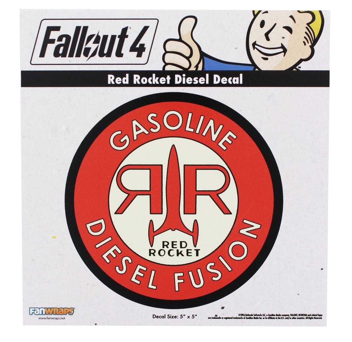 Fallout 4 Red Rocket Diesel Decal