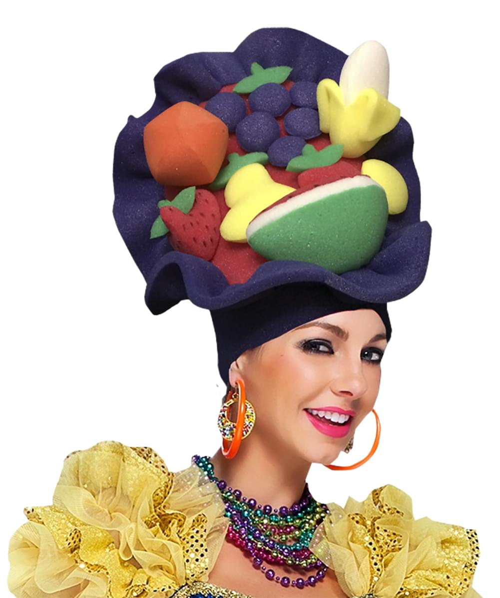 Tutti Frutti Adult Foam Costume Hat - One Size
