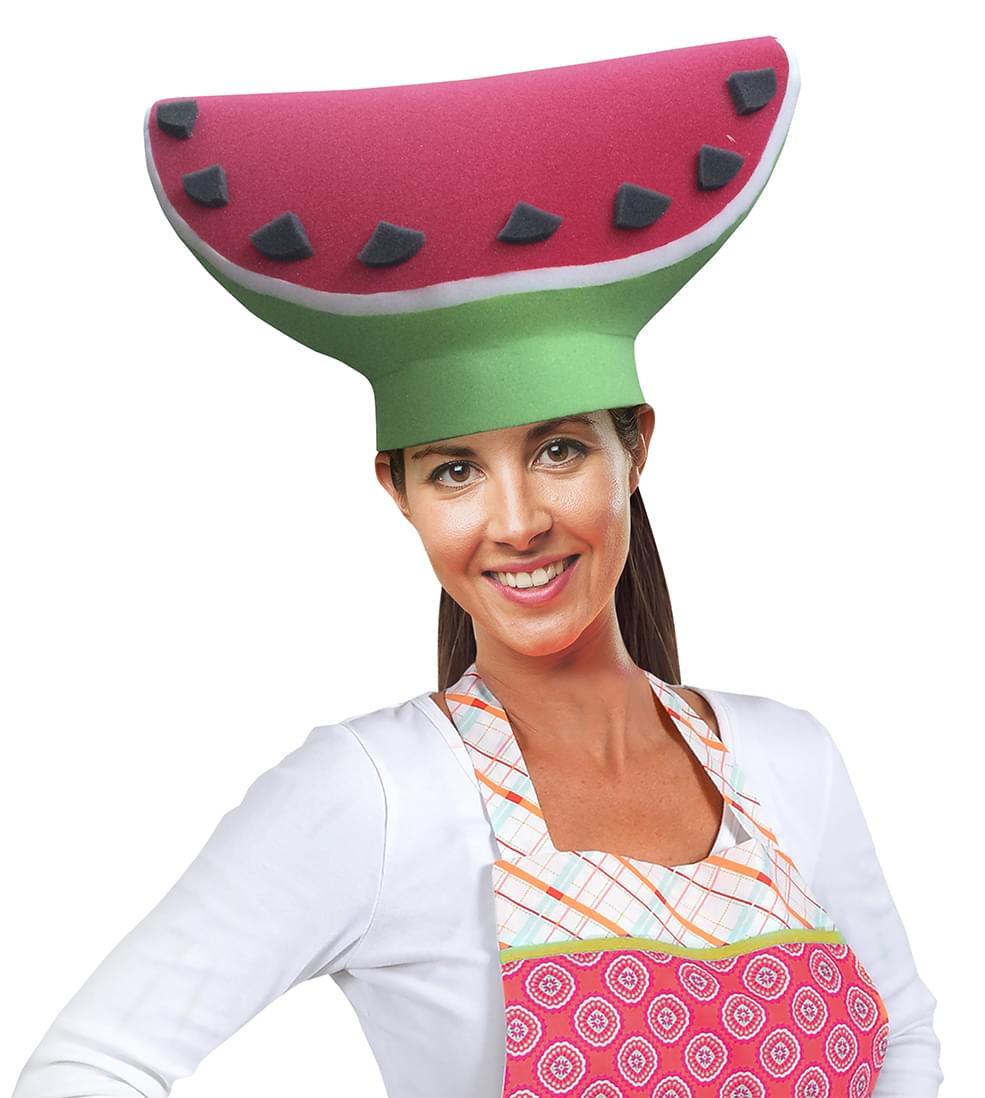 Watermelon Slice Adult Foam Costume Hat - One Size