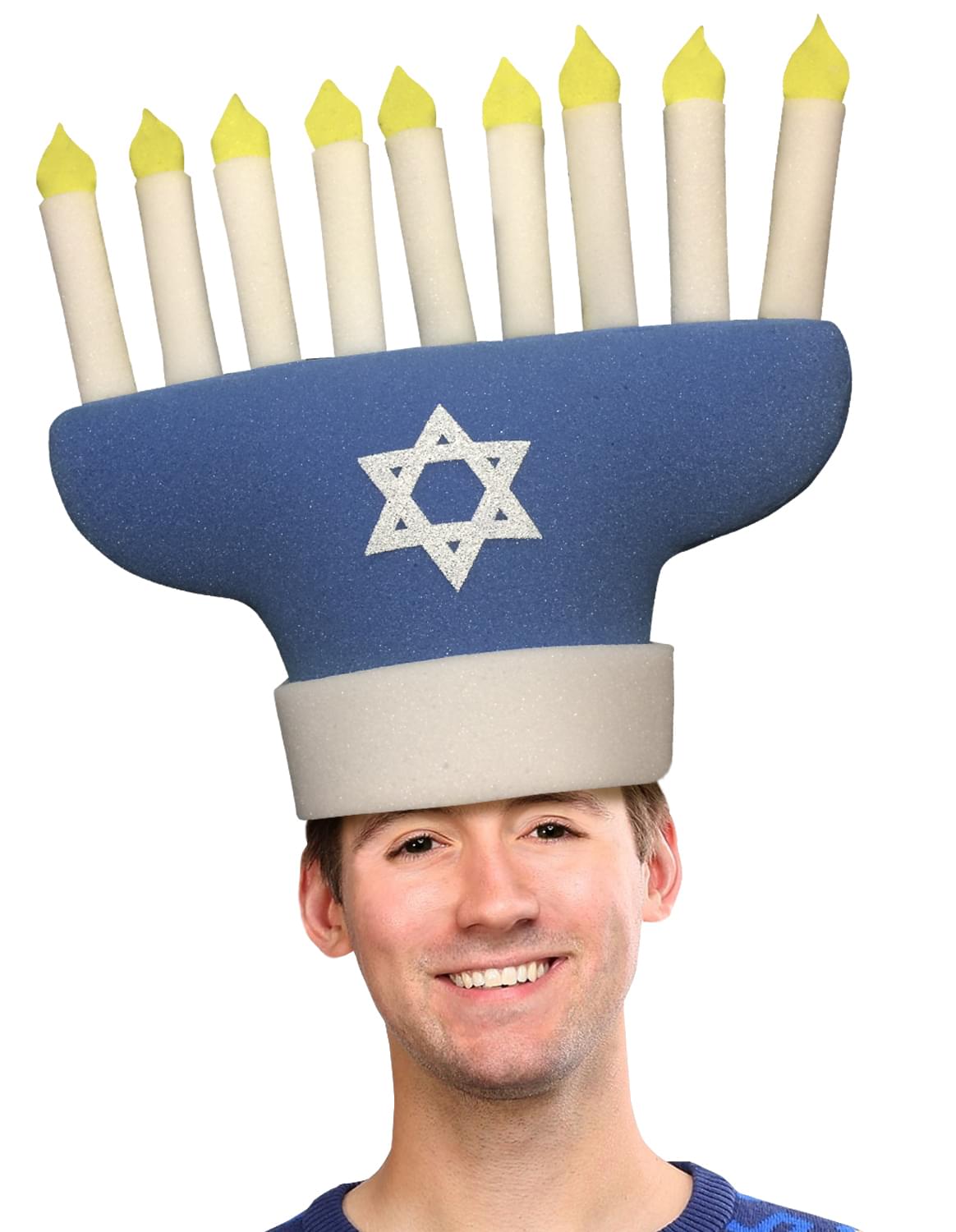 Funky Fresh Hanukkah Adult Foam Costume Hat