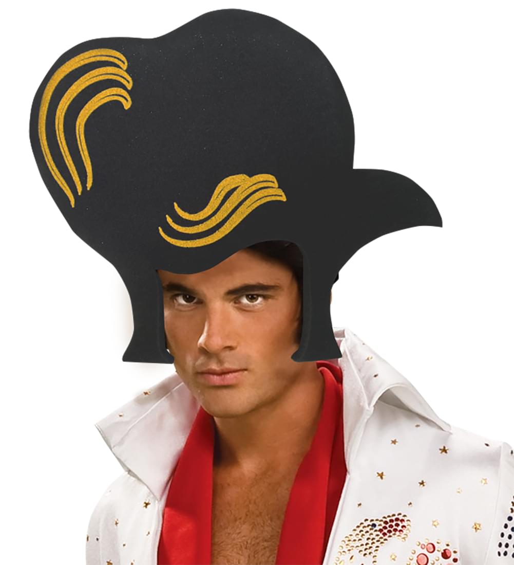 Elvis Pompadour Adult Foam Costume Hat - One Size