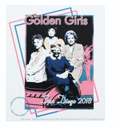 The Golden Girls 7" x 6" Print Poster SDCC 2018