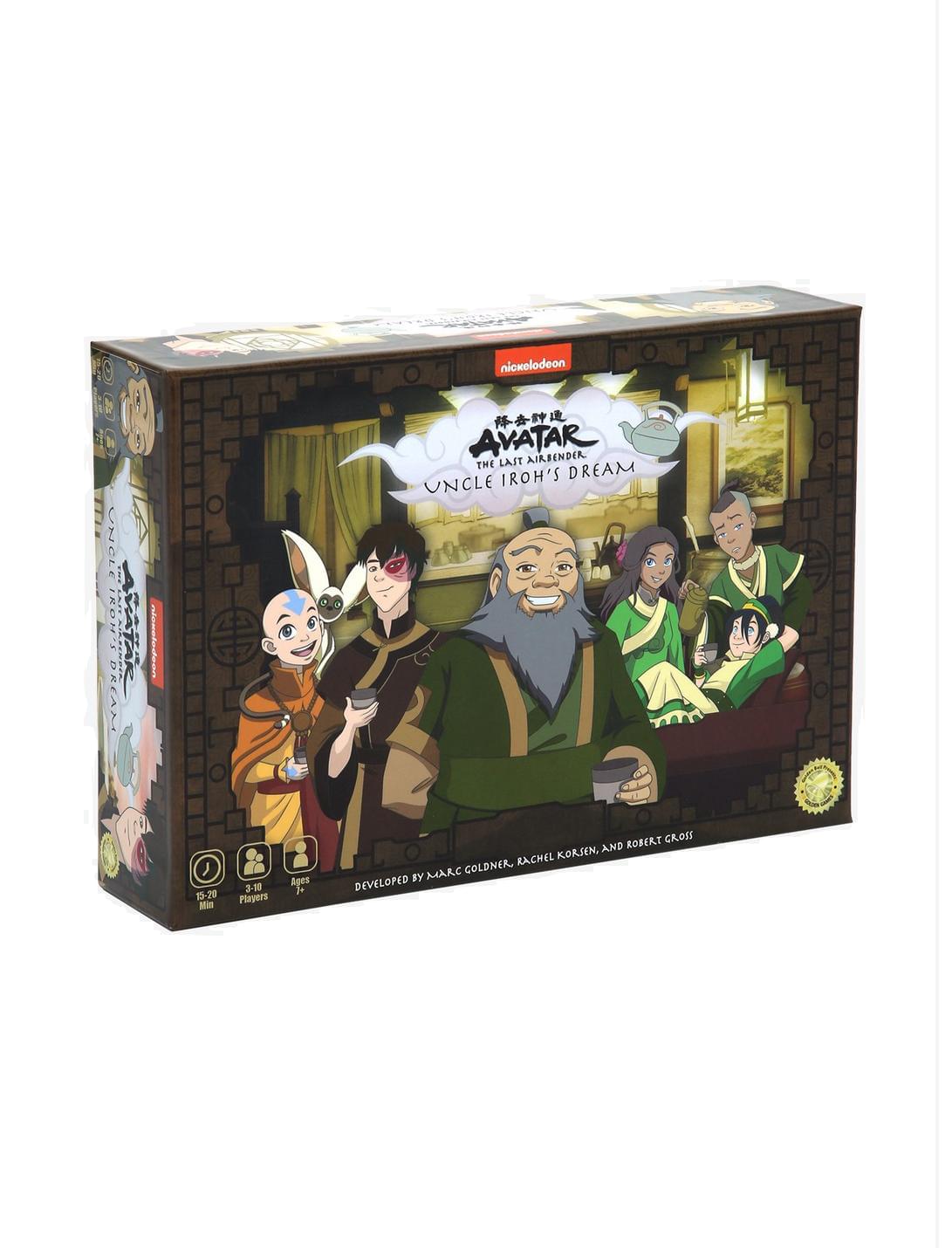 Nickelodeon Avatar The Last Airbender Uncle Irohs Dream Board Game