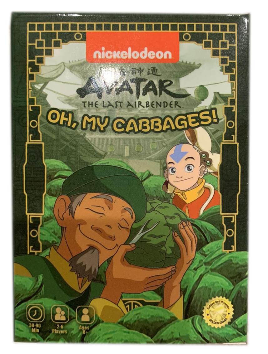 Nickelodeon Avatar The Last Airbender Oh, My Cabbages! Card Game