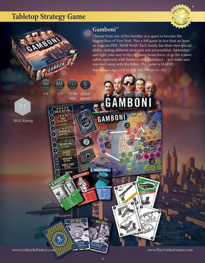 Gamboni: King of New York | The Godfather of all Board Games