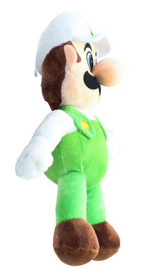 Super Mario 8.5 Inch Character Plush | Fire Luigi