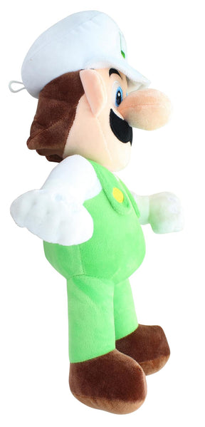Super Mario 16 Inch Character Plush Fire Luigi Free Shipping