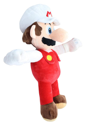 Super Mario 16 Inch Character Plush | Fire Mario