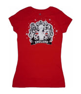 Hetalia England Girly Red Junior Fit T-Shirt