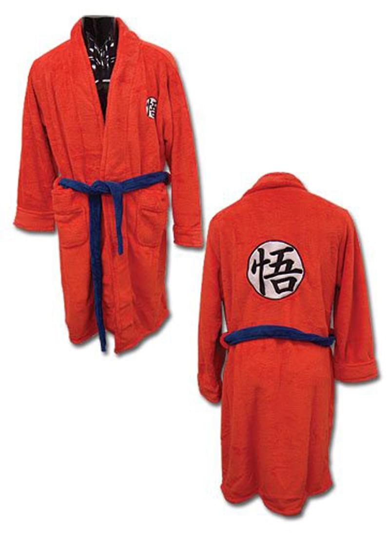 Dragon Ball Z Goku Uniform Bathrobe Adult One Size Fits Most