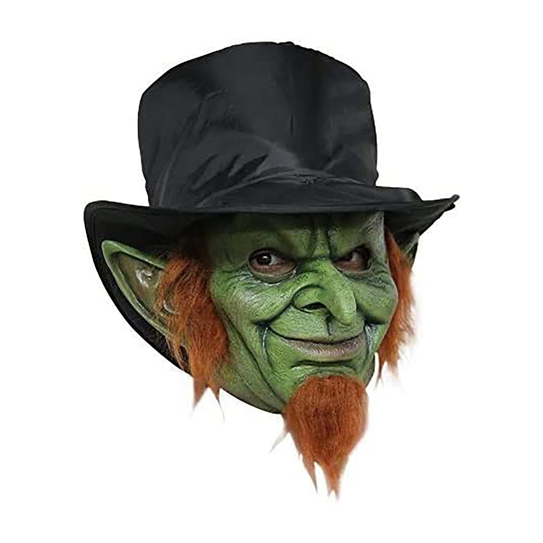 Mad Goblin Leprechaun Adult Latex Costume Mask