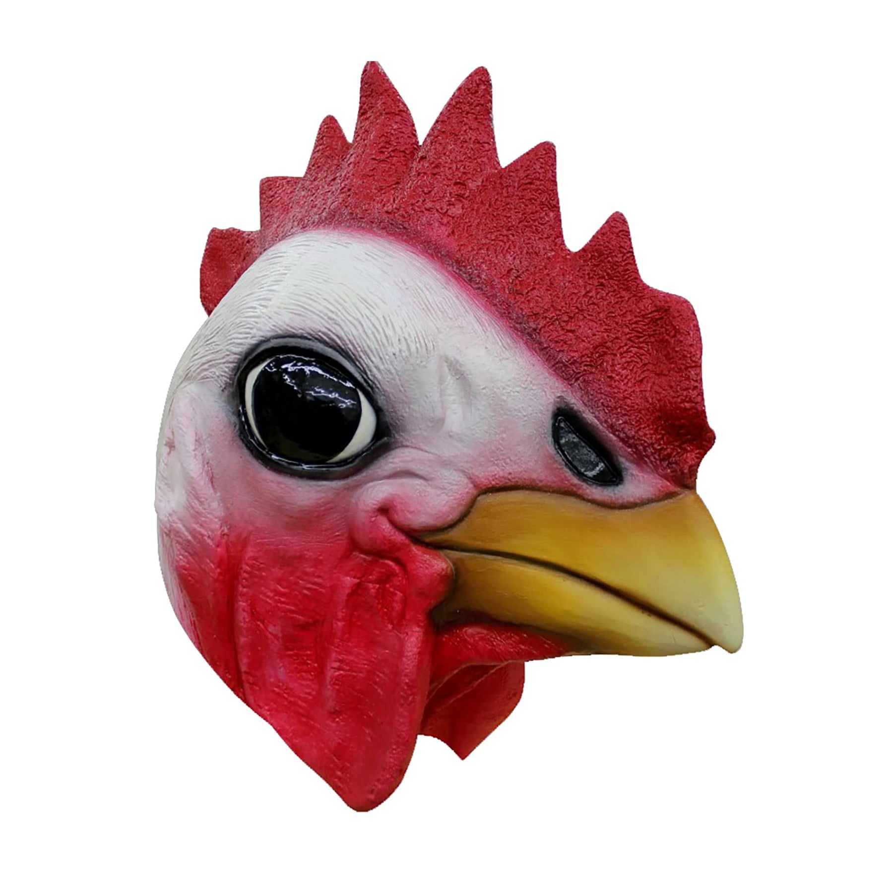 Rooster Adult Latex Costume Mask