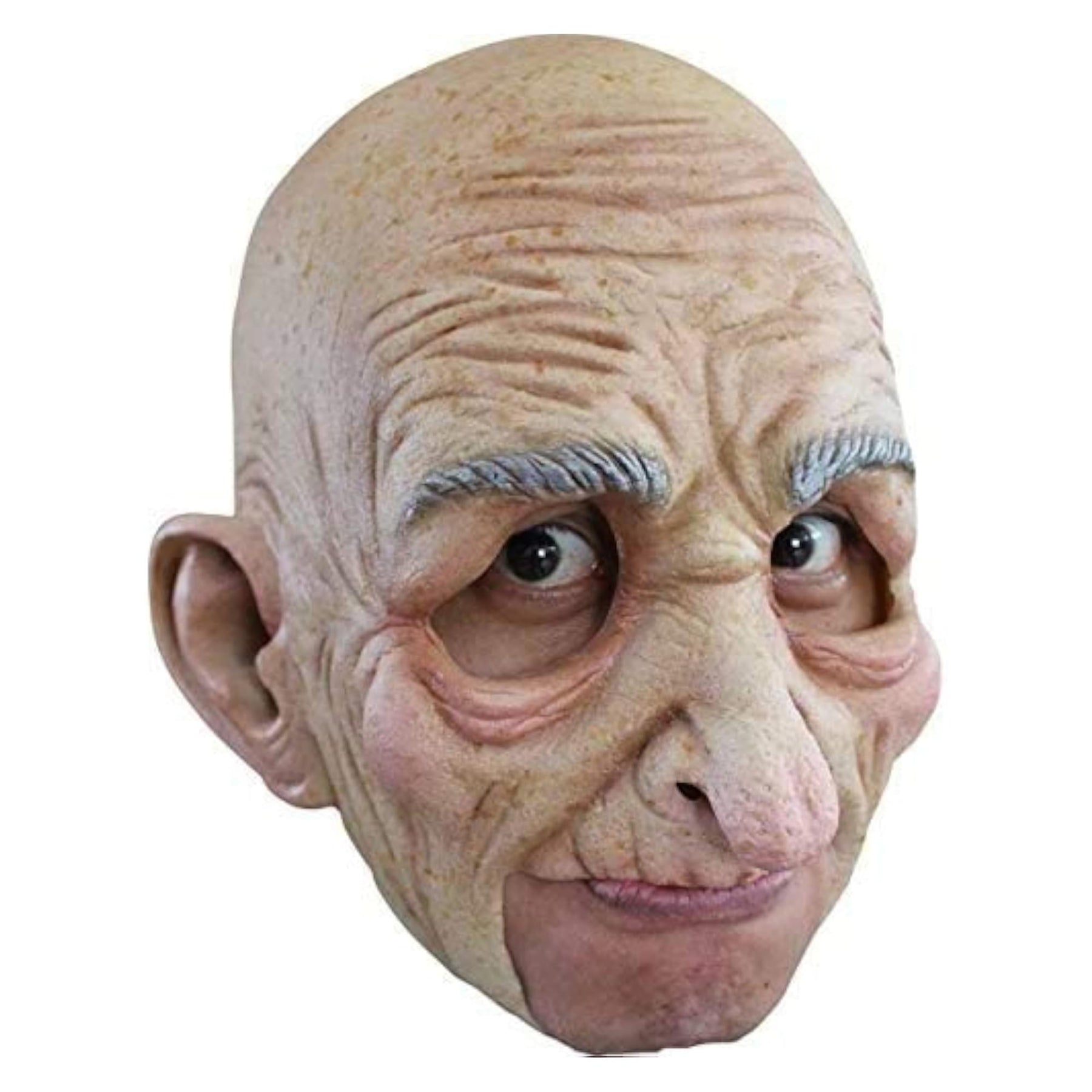 Old Man Chinless Adult Costume Latex Mask