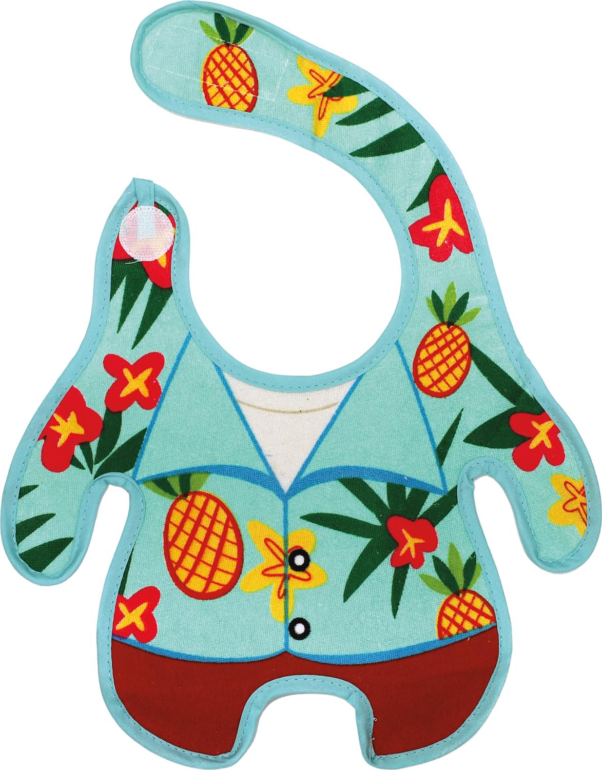 GAMAGO Hawaiian Shirt Terrycloth Baby Bib