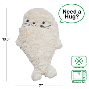 GAMAGO Seal Pup Heating Pad & Pillow Huggable
