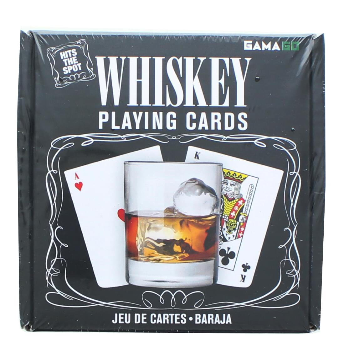 Whiskey Glass-Shaped Playing Cards | 52 Card Deck + 2 Jokers