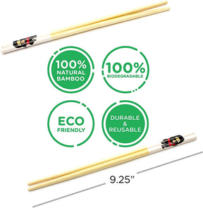 Ninja Bamboo Chopstick Set of 5