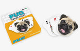 Pug-Shaped Playing Cards | 52 Card Deck + 2 Jokers