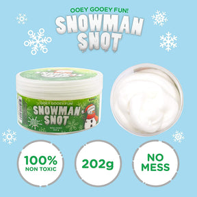 Snowman Snot 1 Non-Toxic White Slime Kit
