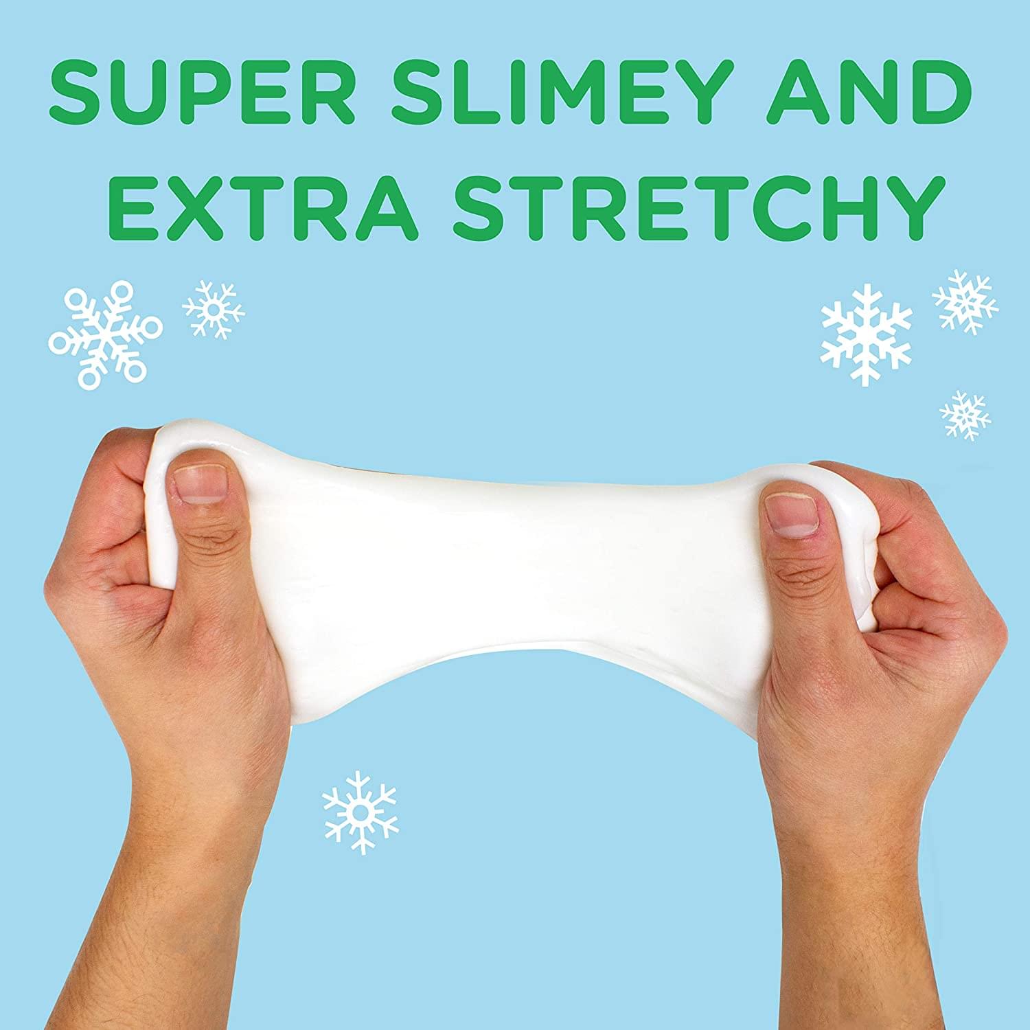 Snowman Snot 1 Non-Toxic White Slime Kit