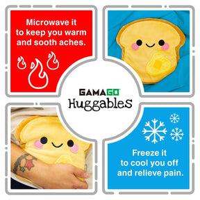 GAMAGO Heating Pad & Pillow Huggable | Toast