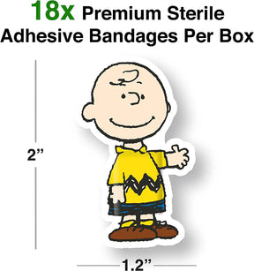 Peanuts Charlie Brown GAMAGO Bandages | Set of 18