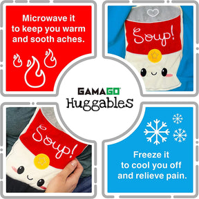 GAMAGO Soup Heating Pad & Pillow Huggable