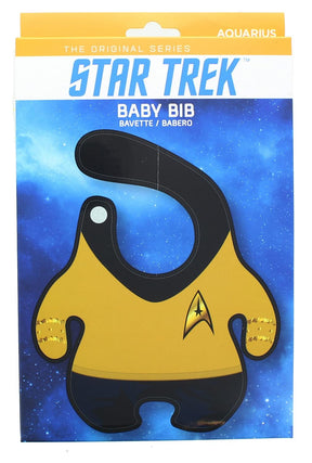 Star Trek The Original Series Command Uniform Terrycloth Baby Bib