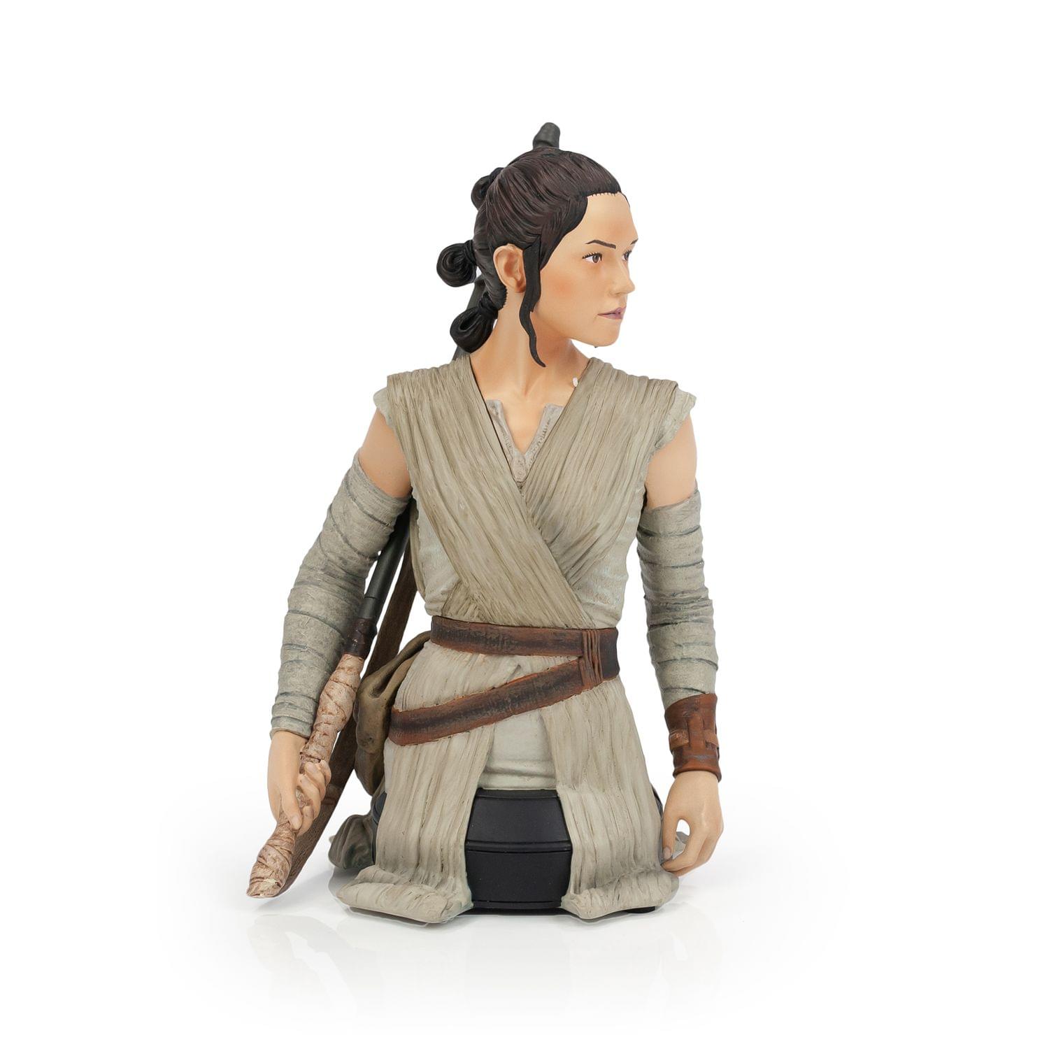 Star Wars: The Force Awakens Rey Figure Statue | 6-Inch Character Resin Bust