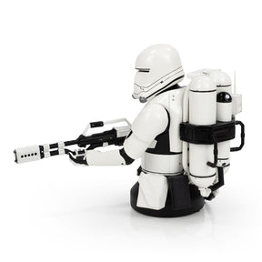Star Wars First Order Flametrooper Figure Statue | 7-Inch Character Resin Bust