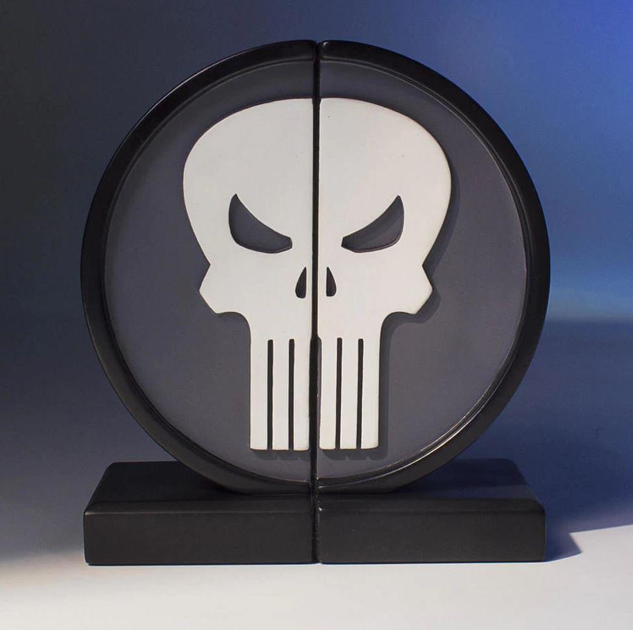 Marvel Punisher Logo Resin Bookends