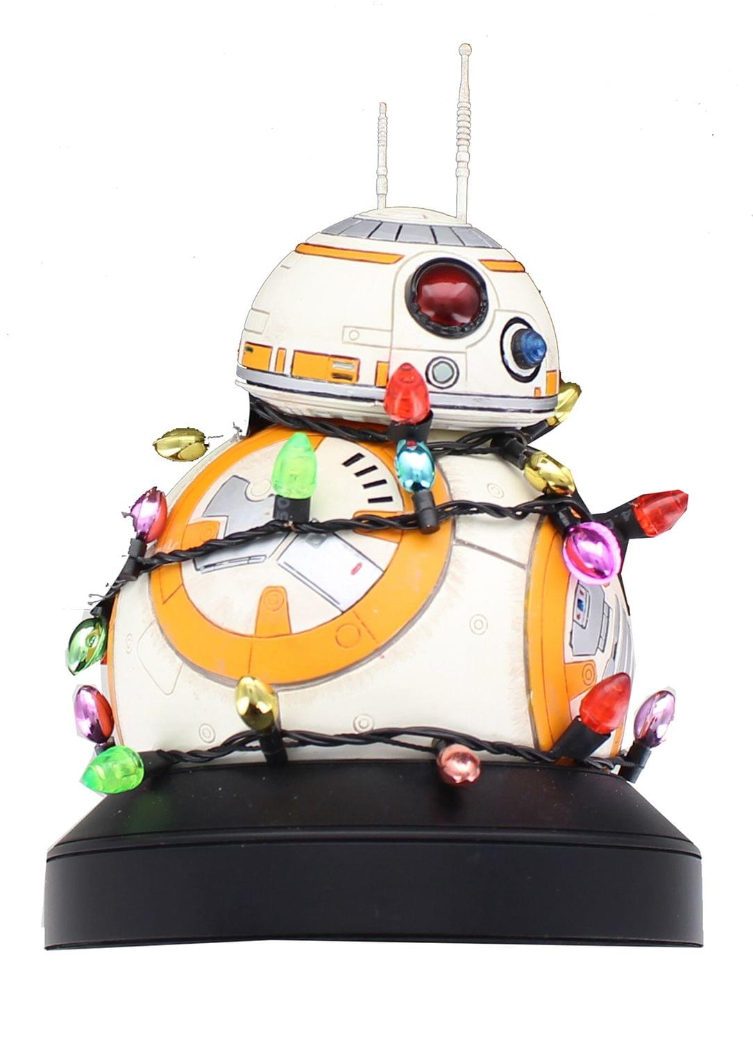 Star Wars Light Up Holiday BB-8 Resin Mini Bust