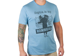 The Golden Girls 'Sophia Is My Homegirl' Men's T-Shirt Light Blue | Comfort Fit