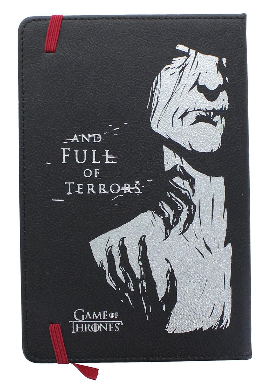 Game Of Thrones Night Is Dark And Full Of Terrors Journal