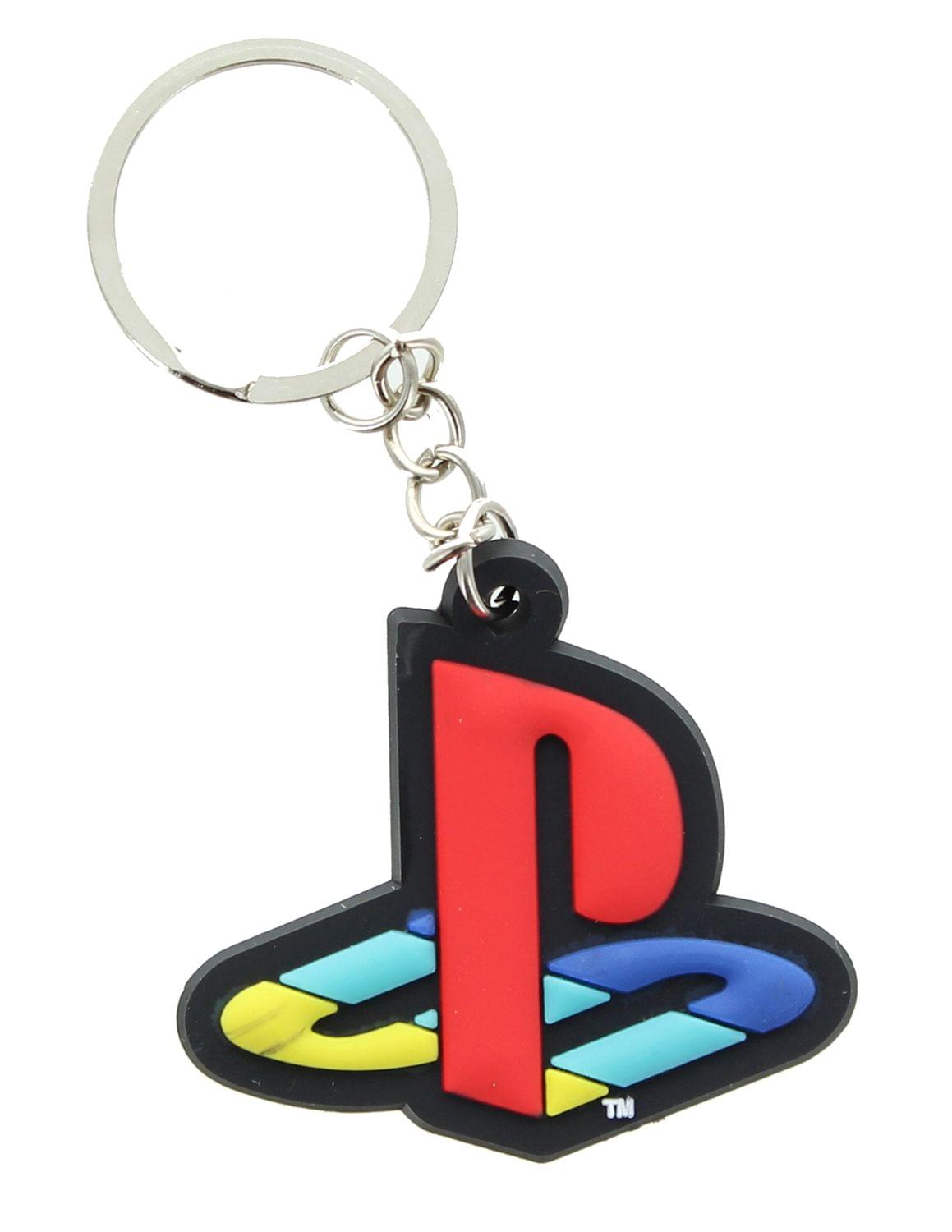 PlayStation Logo PVC Rubber Keyring
