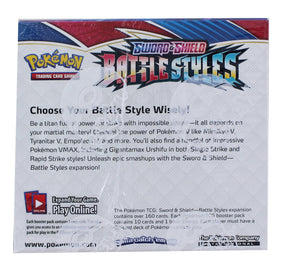 Pokémon TCG Sword & Shield Battle Styles Booster Box