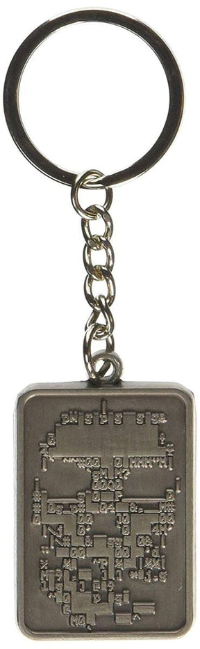Watch Dogs Skull Metal Keychain