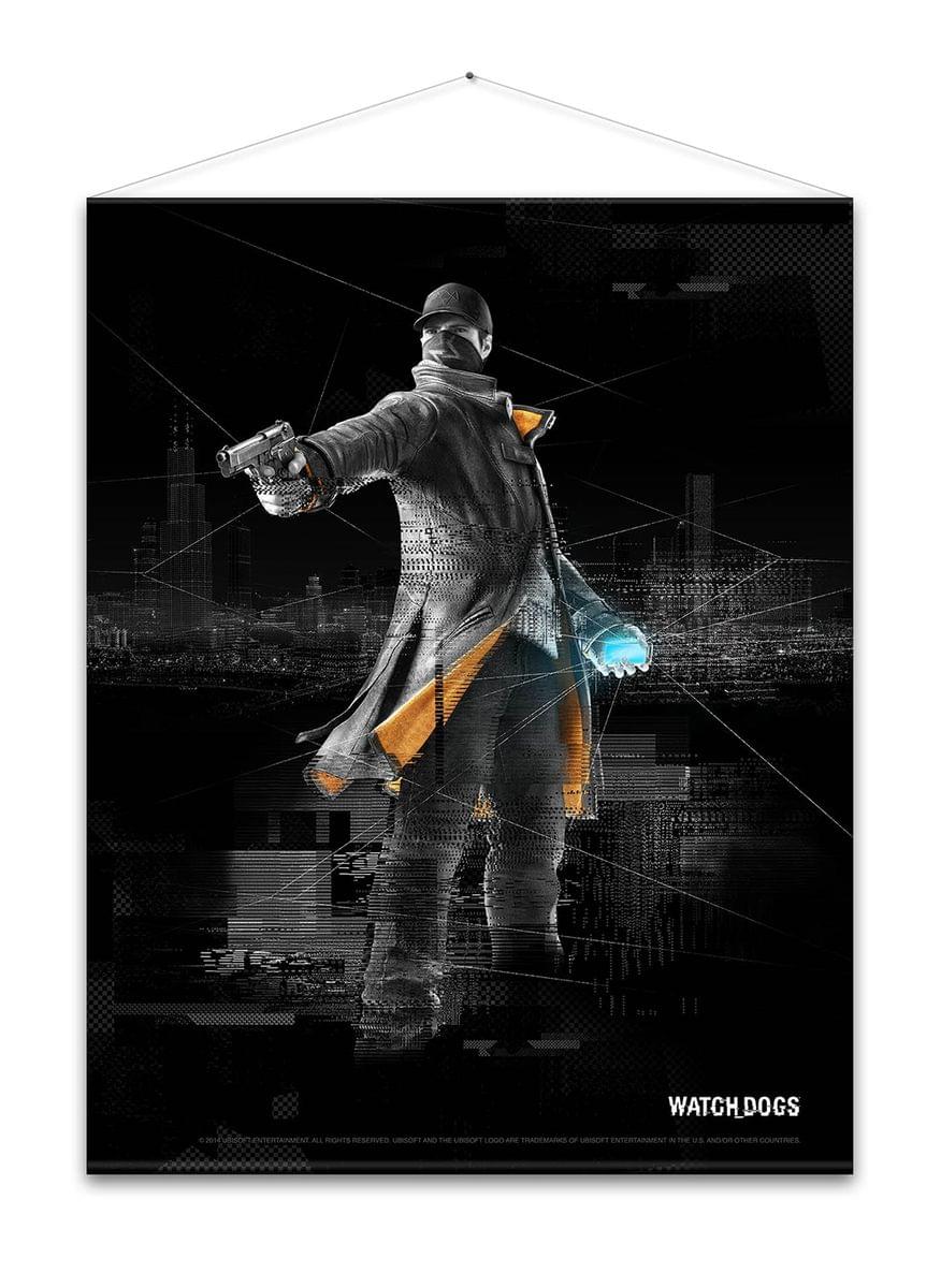 Watch Dogs 39"x28" Wall Scroll "Aiden Pearce"