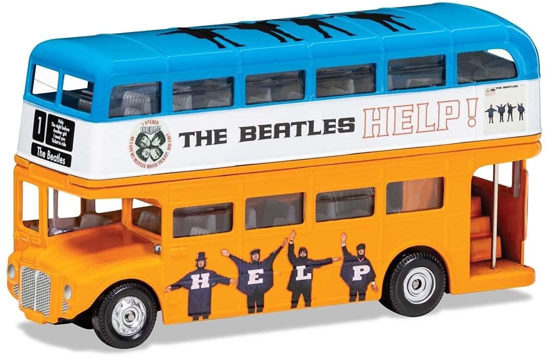 The Beatles 1:76 Diecast Vehicle | Help Bus