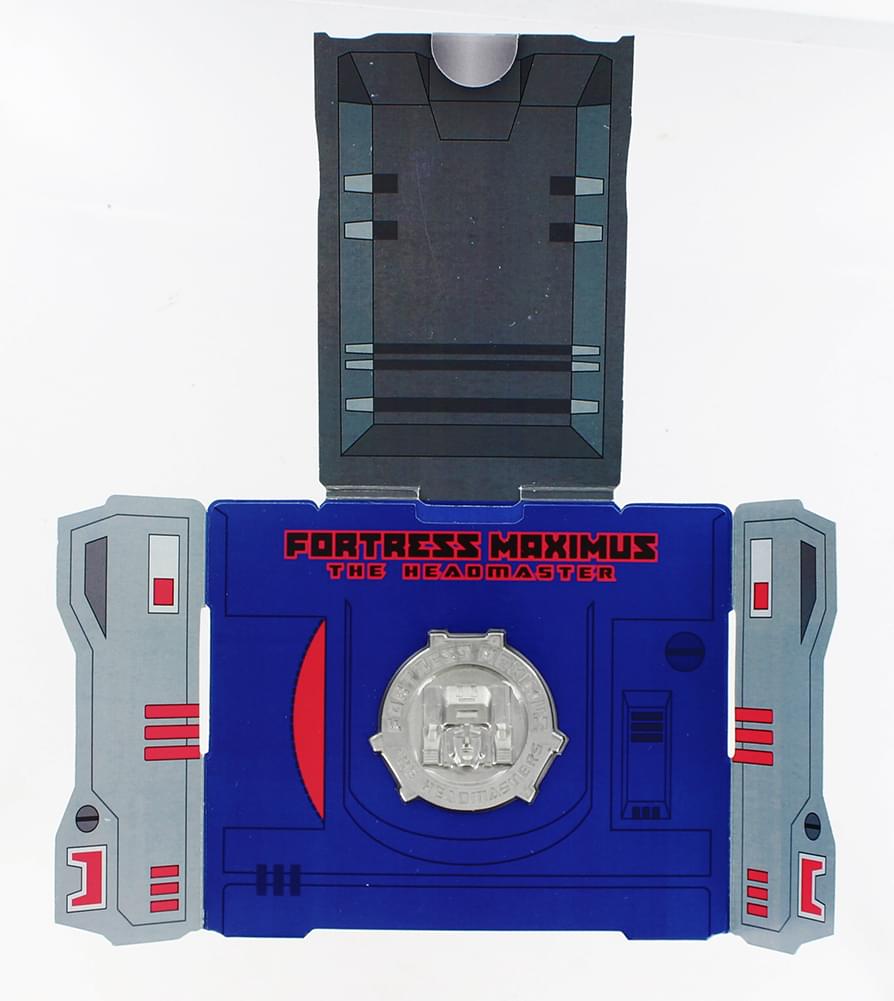 Transformers Fortress Maximus The Headmaster Coin